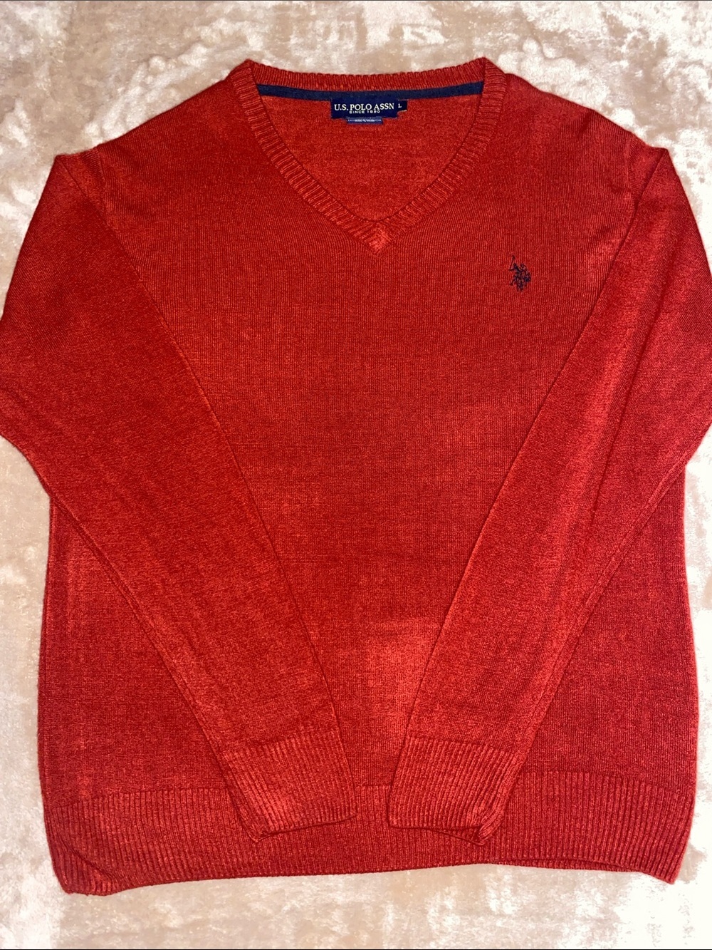 U.S. Polo Assn. Men's V-Neck Sweater